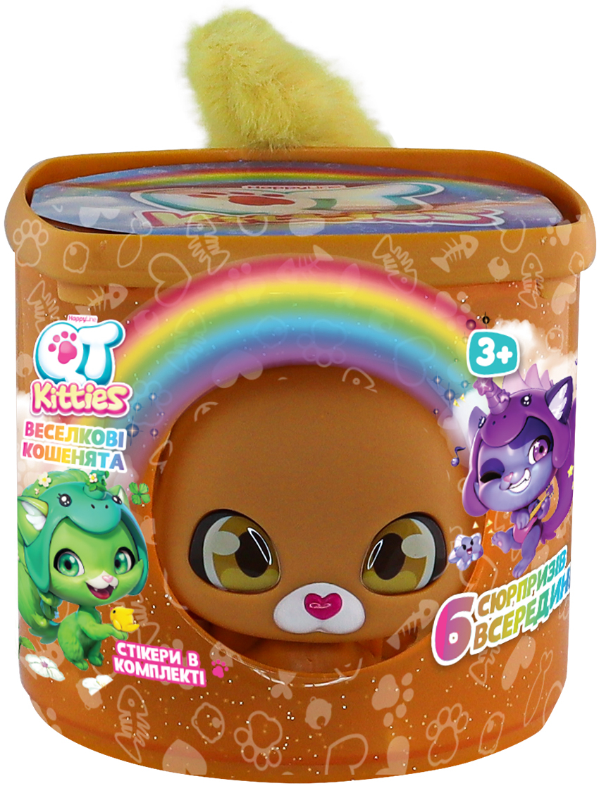 Колекційна фігурка набір QT Kitties S2 - КОШЕНЯ ЗАП (450006-6)