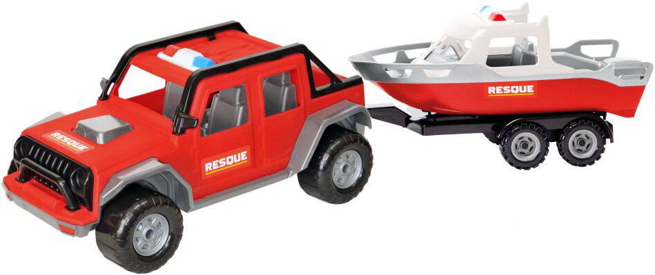 Автотранспорт Tigres Джип Титан с катером спасательным (40091)