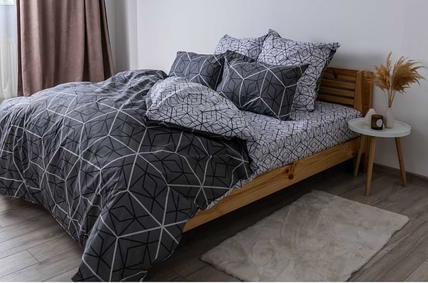 Фото - Комплект постельного белья ТЕП Quadro Star grey (2-01691_25735)