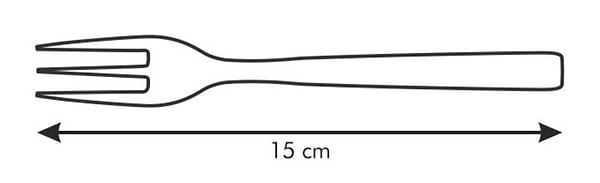 Фото - Виделка десертна tescoma BANQUET 3 шт. (391035)