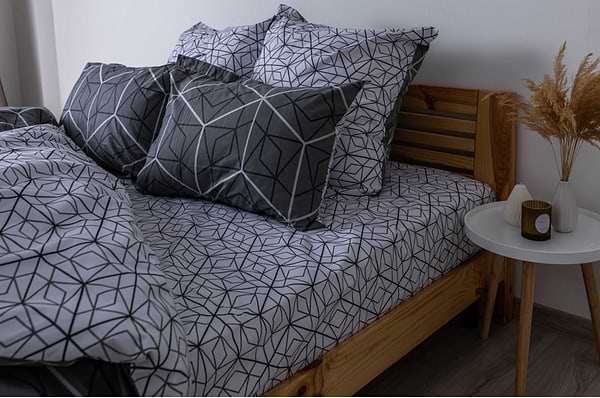 Фото - Комплект постельного белья ТЕП Quadro Star grey (2-01691_25735)