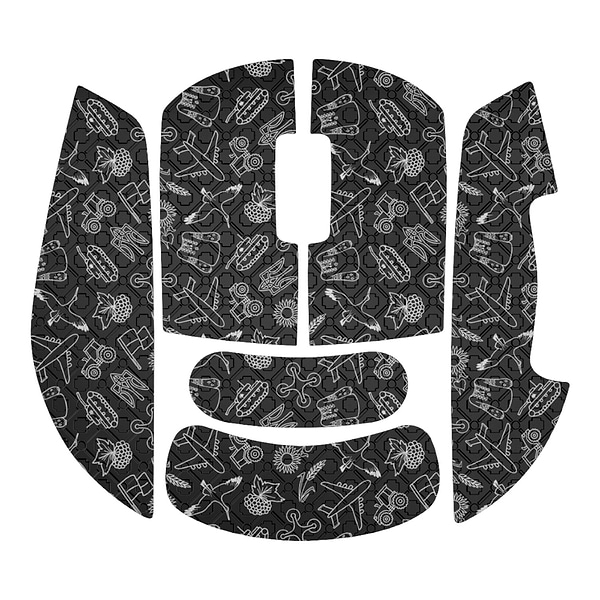 Фото - Миша бездротова ігрова Hator Quasar 2 Pro Wireless/Bluetooth/USB Black-Orange (HTM560BO)