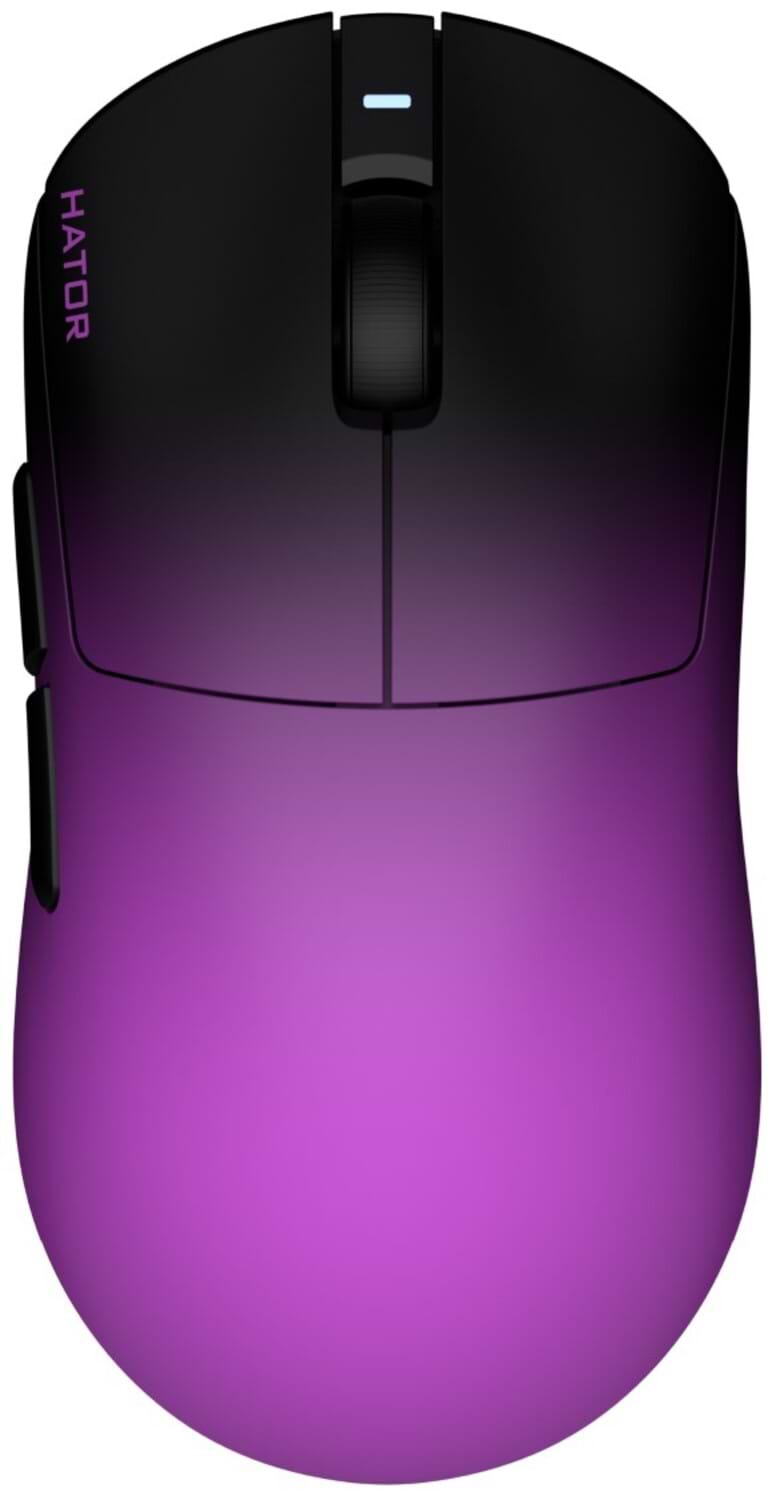 Миша бездротова ігрова Hator Quasar 3 ULTIMA 8K Wireless (HTM760) Black/Violet