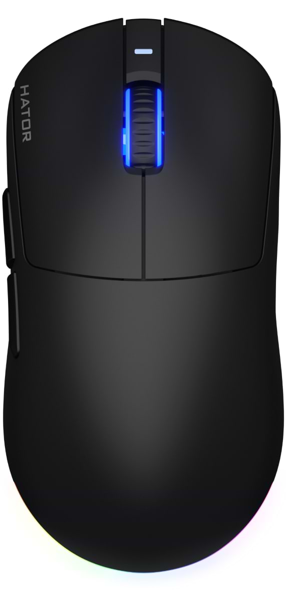 Фото - Уценка - Мышь беспроводная игровая Hator Quasar 3 Wireless Black (HTM730)