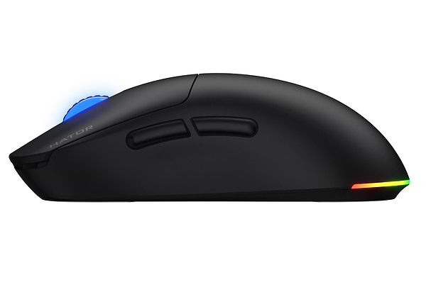 Фото - Уценка - Мышь беспроводная игровая Hator Quasar 3 Wireless Black (HTM730)