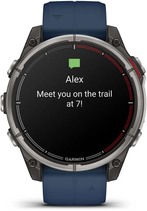 Фото - Смарт-годинник Garmin quatix 8 47mm, AMOLED, Saph (010-02904-51)