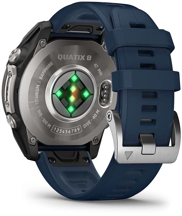 Фото - Смарт-годинник Garmin quatix 8 47mm, AMOLED, Saph (010-02904-51)