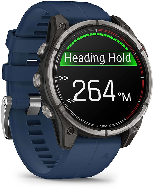 Фото - Смарт-годинник Garmin quatix 8 47mm, AMOLED, Saph (010-02904-51)