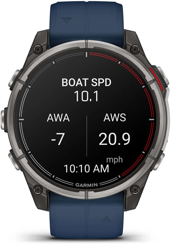 Фото - Смарт-годинник Garmin quatix 8 47mm, AMOLED, Saph (010-02904-51)