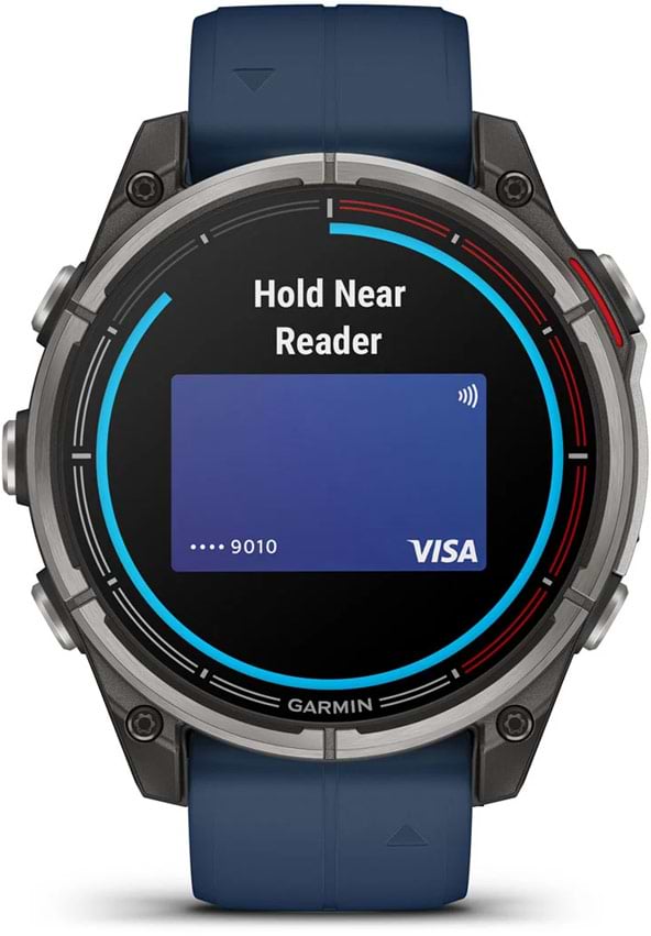 Фото - Смарт-годинник Garmin quatix 8 47mm, AMOLED, Saph (010-02904-51)