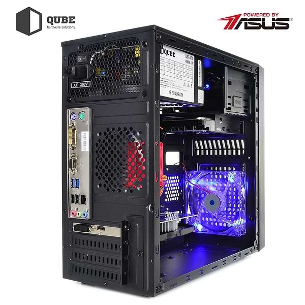 Фото - Системный блок QUBE QB i3 10100 GT 1030 2GB 82 (i310100GT10302GB82)
