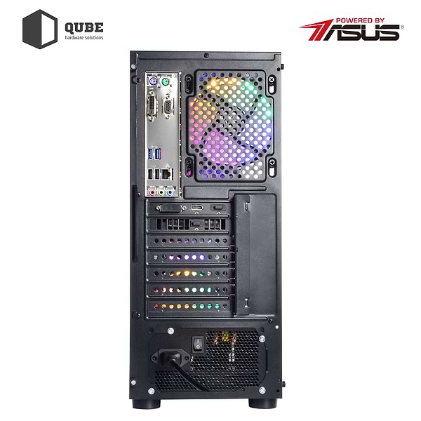 Фото - Системний блок QUBE QB Ryzen 5 5600X GT 1030 2GB 162 (Ryzen55600XGT10302GB162)