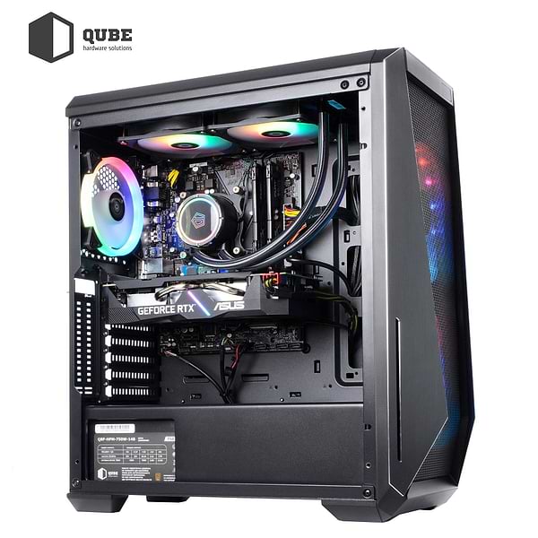 Фото - Системний блок QUBE QB Ryzen 9 5950X GT 1030 2GB 1621 (Ryzen95950XGT10302GB1621)