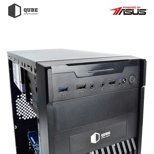 Фото - Системный блок QUBE QB Ryzen 5 3600 GT 1030 2GB 1621 (Ryzen53600GT10302GB1621)