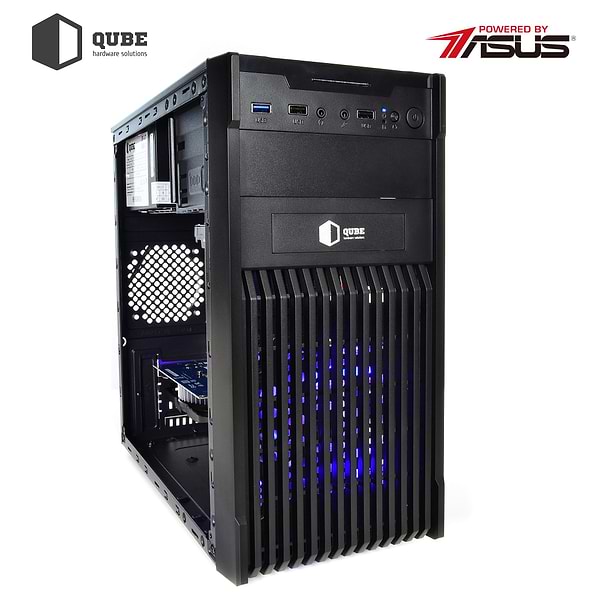 Фото - Системний блок QUBE QB Ryzen 5 3600 GT 1030 2GB 81 (Ryzen53600GT10302GB81)