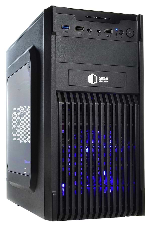 Фото - Системний блок QUBE QB Ryzen 5 3600 GT 1030 2GB 81 (Ryzen53600GT10302GB81)