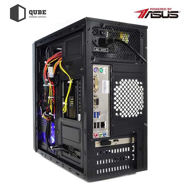 Фото - Системний блок QUBE QB Ryzen 5 3600 GT 1030 2GB 162 (Ryzen53600GT10302GB162)