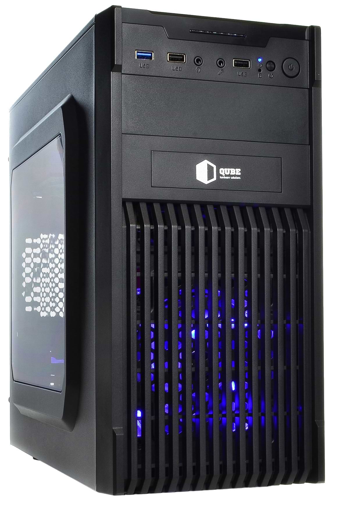 Системний блок QUBE QB i3 10100 GT 1030 2GB 1621 (i310100GT10302GB1621) - Фото 1