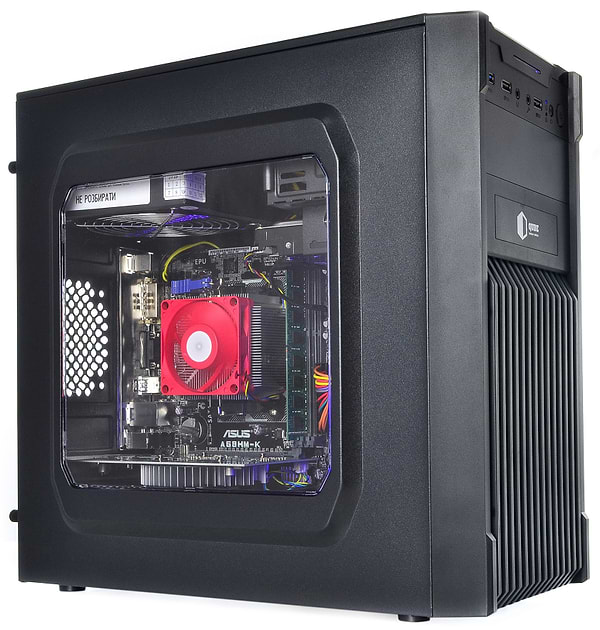 Фото - Системный блок QUBE QB i3 10100 GT 1030 2GB 1621 (i310100GT10302GB1621)
