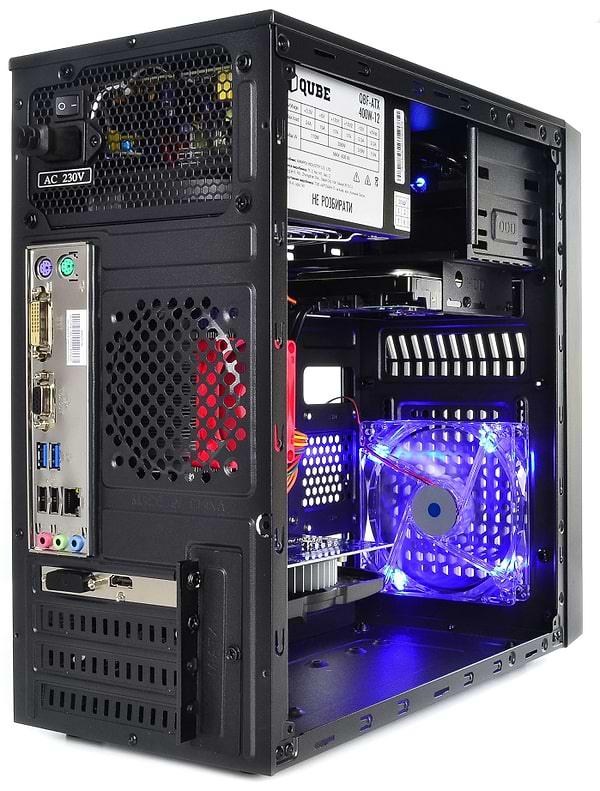 Фото - Системный блок QUBE QB i3 10100 GT 1030 2GB 1621 (i310100GT10302GB1621)
