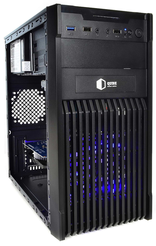 Фото - Системный блок QUBE QB i3 10100 GT 1030 2GB 811 (i310100GT10302GB811)