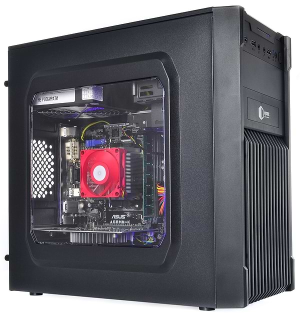 Фото - Системный блок QUBE QB i3 10100 GT 1030 2GB 811 (i310100GT10302GB811)