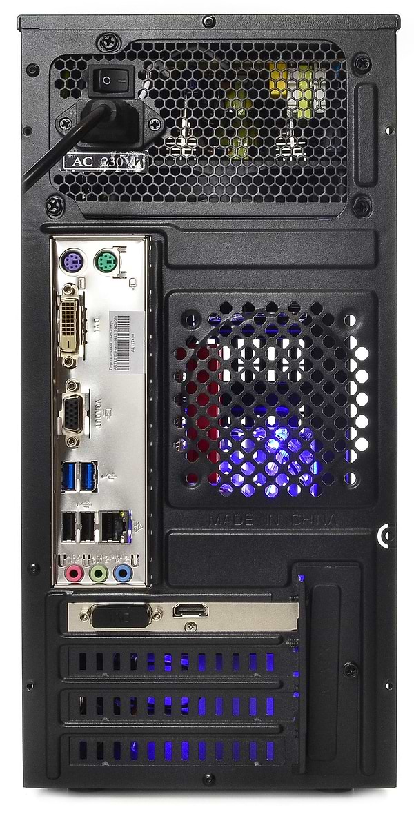 Фото - Системный блок QUBE QB i3 10100 GT 1030 2GB 811 (i310100GT10302GB811)
