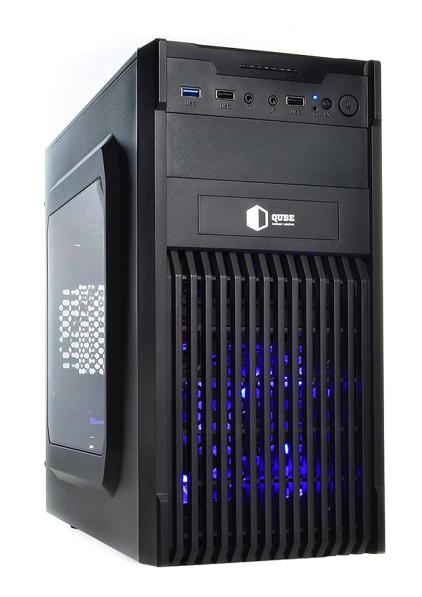 Фото - Системный блок QUBE QB i3 10100 GT 1030 2GB 821 (i310100GT10302GB821)