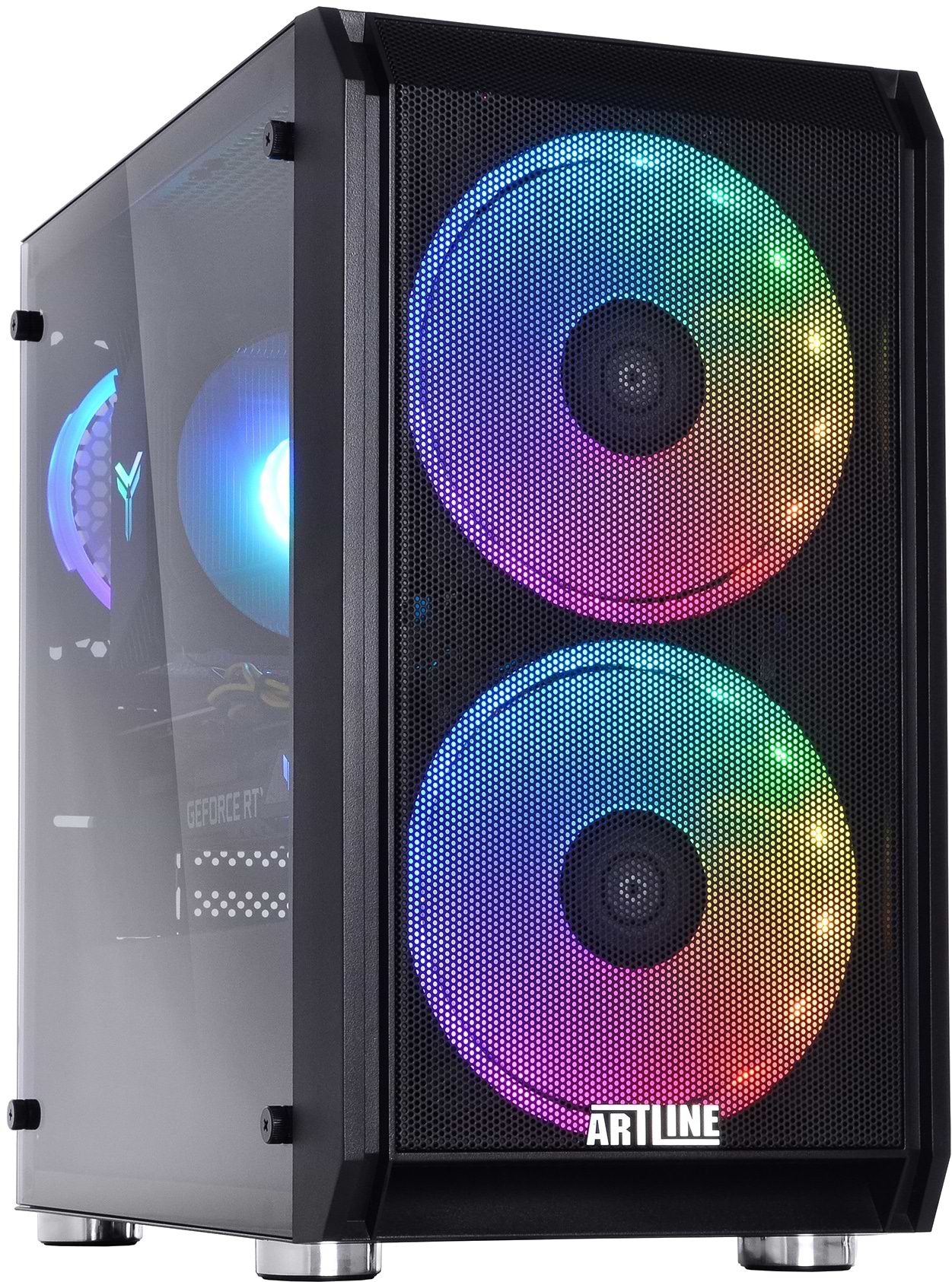 Системный блок QUBE QB Ryzen 5 7500F RTX 4070 SUPER 12GB NM 3210 (Ryzen57500FRTX4070S12GBNM3210) - Фото 1