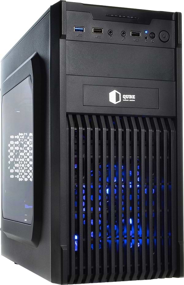 Фото - Системный блок QUBE QB Ryzen 5 5500 RX 560 4GB 811 (Ryzen55500RX5604GB811)
