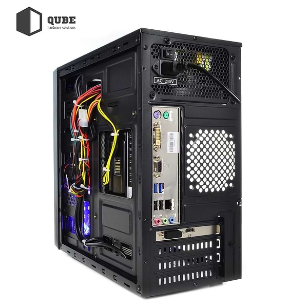 Фото - Системний блок QUBE QB Ryzen 5 5600 GT 1030 2GB 161 (Ryzen55600GT10302GB161)