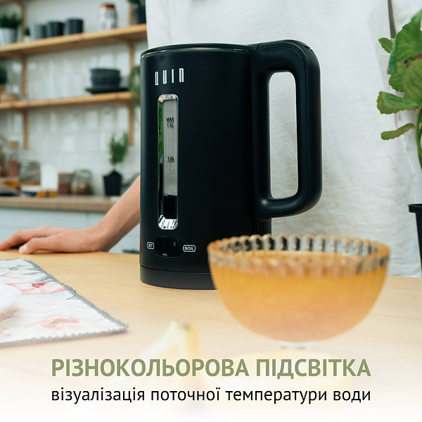 Фото - Электрический чайник QUIN KTL-202 Black