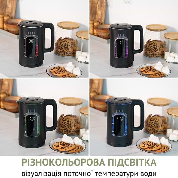 Фото - Электрический чайник QUIN KTL-303 Black