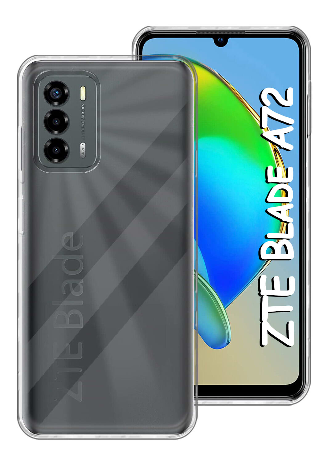 Чехол для смартфона ZTE for ZTE Blade A72 Transparancy (708657) - Фото 1
