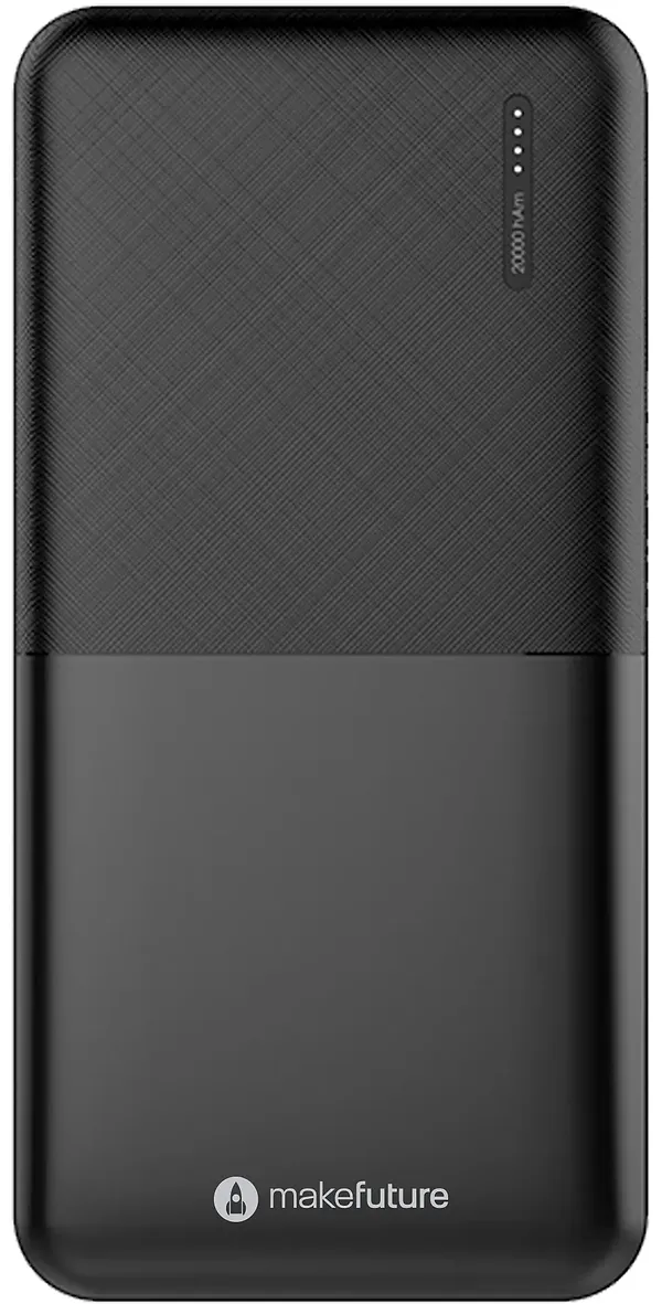 Фото - Батарея мобільна MakeFuture Power Bank 20000 mAh Black (MPB-203BK) Фото - Батарея мобільна MakeFuture Power Bank 20000 mAh Black (MPB-203BK)
