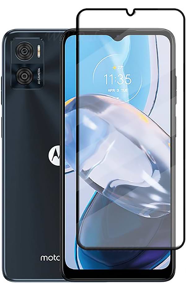 Фото - Захисне скло для смартфону BeCover for Motorola Moto E22/E22i Black (709731)