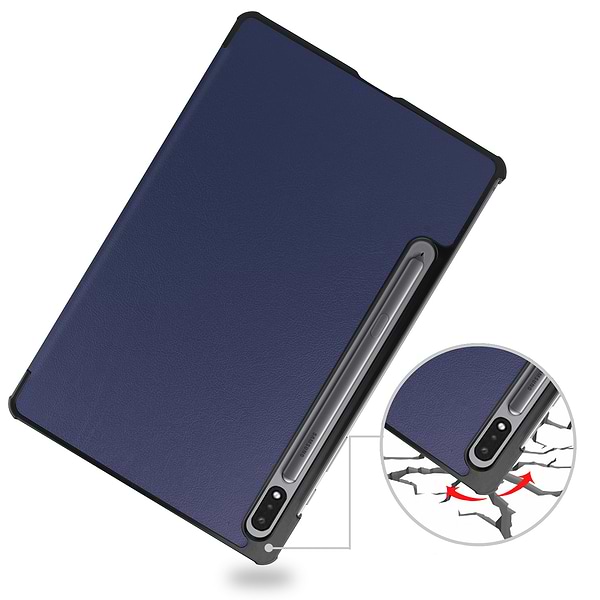 Фото - Чохол для планшета BeCover Smart Case for Samsung Galaxy Tab S10 FE (SM-X520/SM-X526) 10.9" Deep Blue (713274)