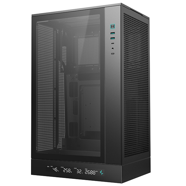 Фото - Корпус Deepcool CH270 Digital Black (R-CH270-BKNDM0-G-1) без БП