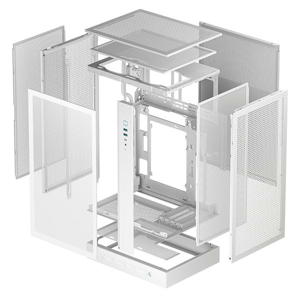 Фото - Корпус Deepcool CH270 Digital White (R-CH270-WHNDM0-G-1) без БП