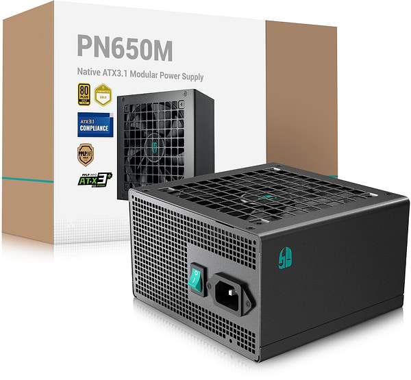Фото - Блок живлення для ПК Deepcool GamerStorm PN650M 650W (R-PN650M-FC0B-JGEU)