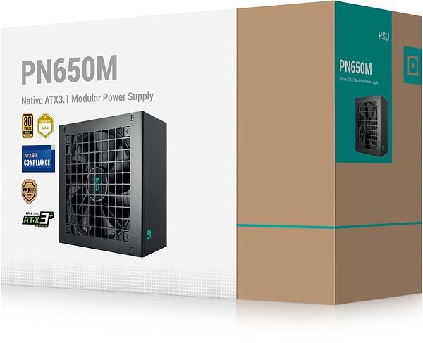 Фото - Блок живлення для ПК Deepcool GamerStorm PN650M 650W (R-PN650M-FC0B-JGEU)