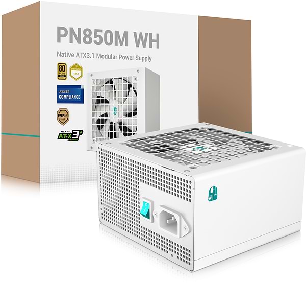 Фото - Блок питания для ПК Deepcool GamerStorm PN850M 850W White (R-PN850M-FC0W-JGEU)