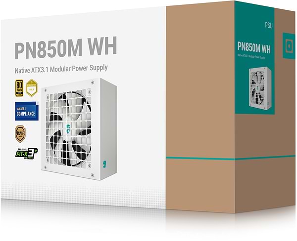 Фото - Блок питания для ПК Deepcool GamerStorm PN850M 850W White (R-PN850M-FC0W-JGEU)