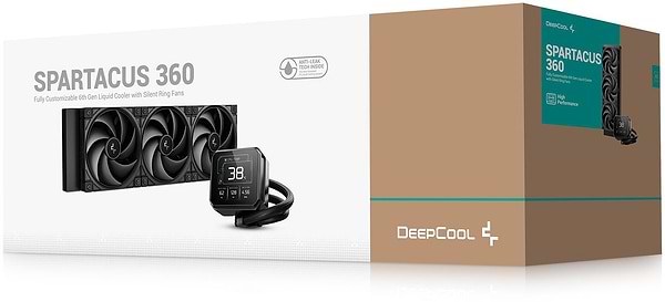 Фото - Водяная система охлаждения Deepcool Spartacus 360 Black (R-SPT360-BKDSMP-G-1)