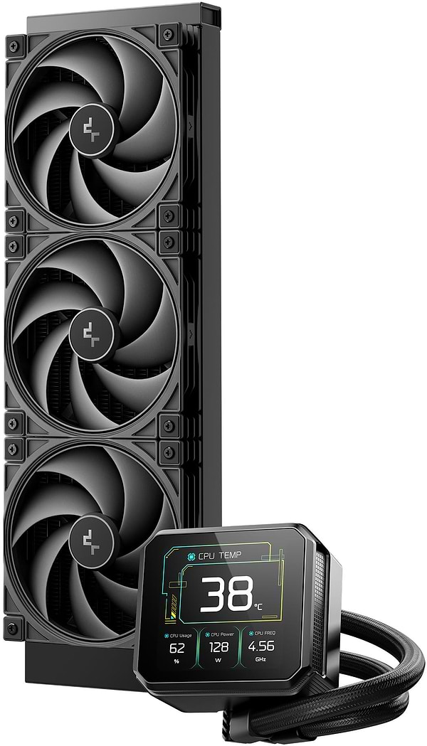 Фото - Водяная система охлаждения Deepcool Spartacus 360 Black (R-SPT360-BKDSMP-G-1)