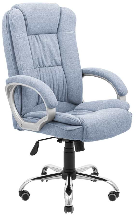 Кресло офисное Richman Калифорния Ю Хром П2 M-2 (Anyfix) Меджик Грей Блу - Фото 1