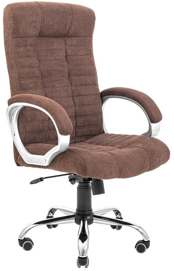 Кресло офисное Richman Атлант Хром П2 M-2 (Anyfix) Шоколад