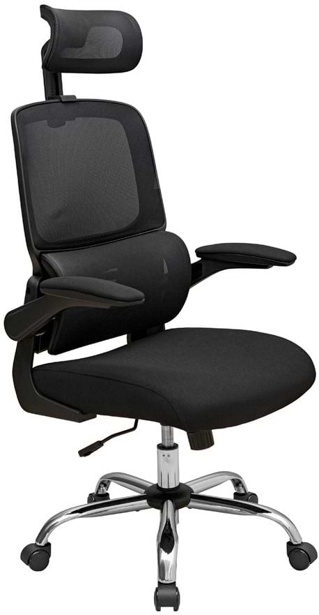 Кресло офисное Richman Скайлайн Хром M-1 (Tilt) Черная