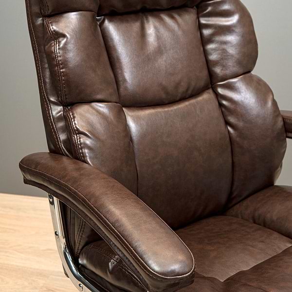 Фото - Кресло офисное Richman Манхэттен Ю Хром П3 M-1 (Tilt) Прайм Эспрессо