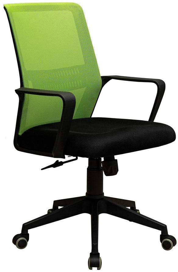 Кресло офисное Richman Фрайдей Пластик механизм М-1 (Tilt) обивка Сетка черная+зеленая